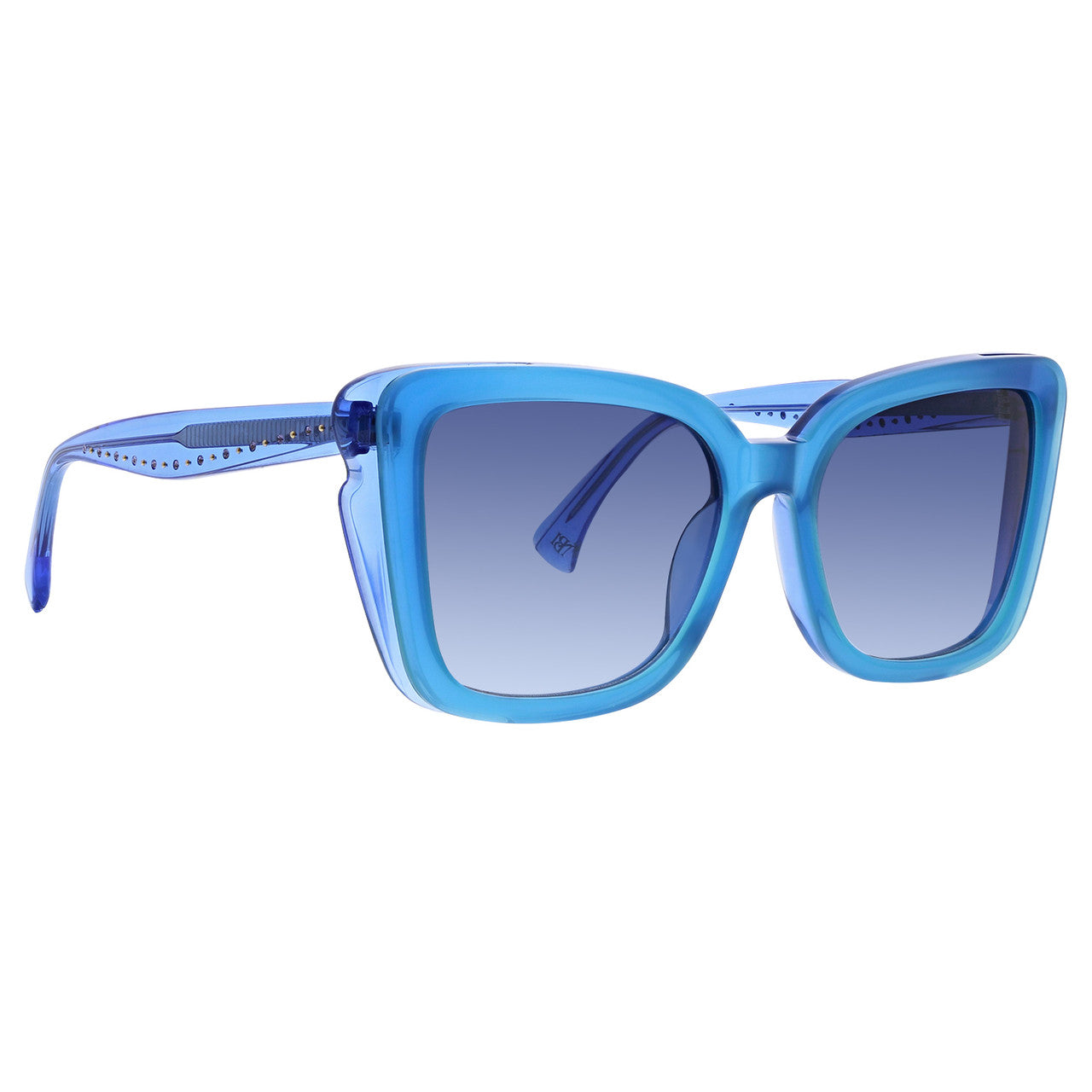 NEW Badgley Mischka Angelie blue butterfly sunglasses Frederique Sunglasses – Badgley Mischka main image 3