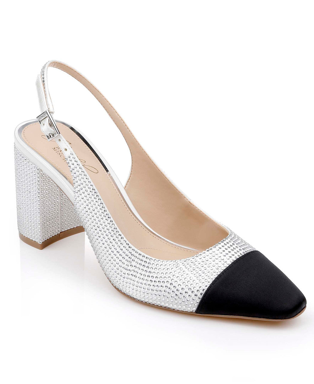 ハーリップトゥ Becca Slingback Sandals ホワイト 38 Becka White Satin Sandal – Andrea Gomez