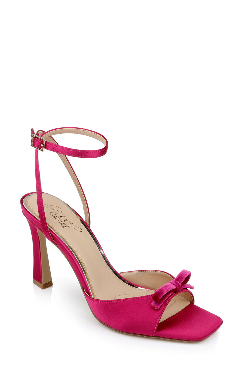 jewel badgley mischka anastasia mesh peep toe dress booties Jewel Badgley Mischka Elisha Open Toe Ankle Strap Sandals