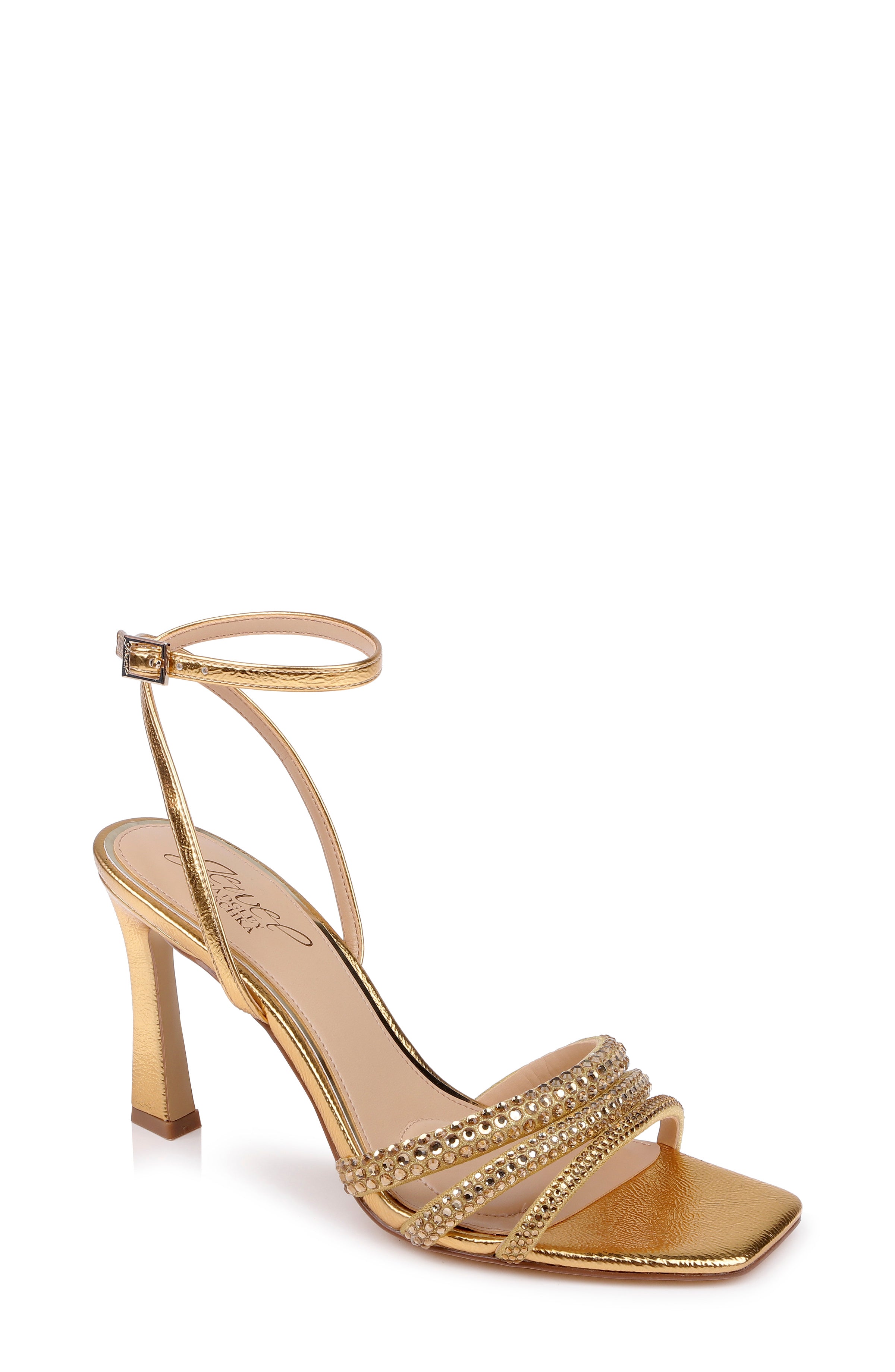 Zimal II Ankle Strap Sandal by Jewel Badgley Mischka