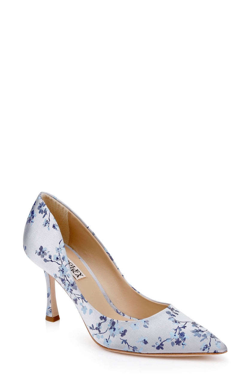 Badgley Mischka Wonder Floral Pointed Toe Pump