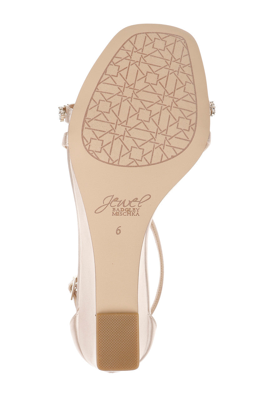Champagne | Adelynn Perfect Simplicity Wedge Heel