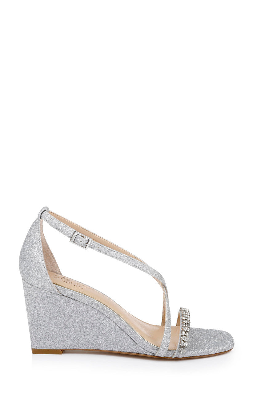 Silver | Adelynn Perfect Simplicity Wedge Heel