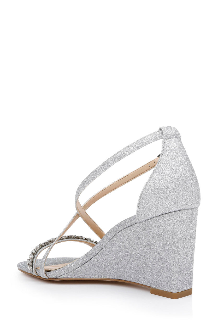 Silver | Adelynn Perfect Simplicity Wedge Heel