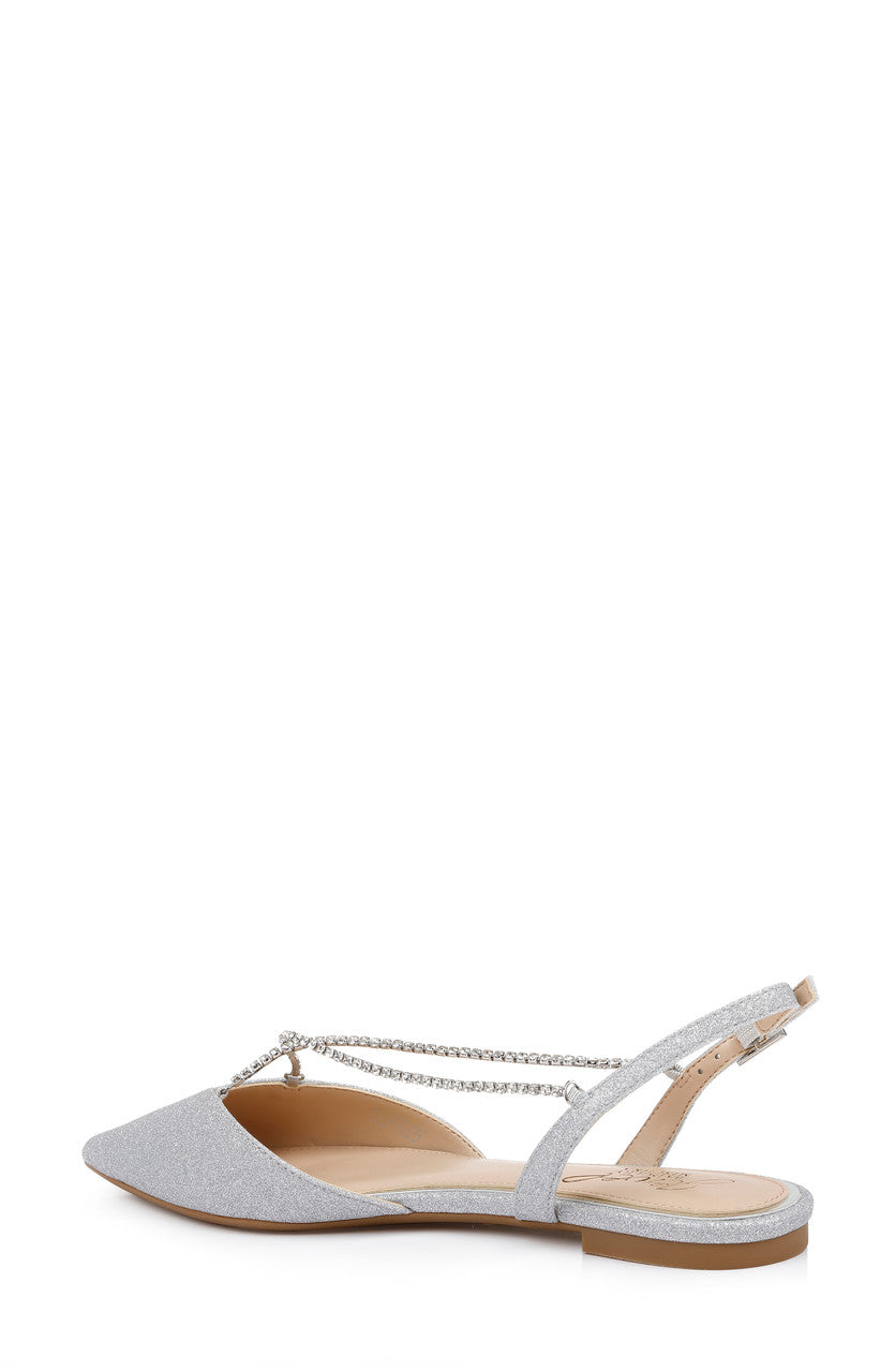 Silver | Alanna Ballet Flats