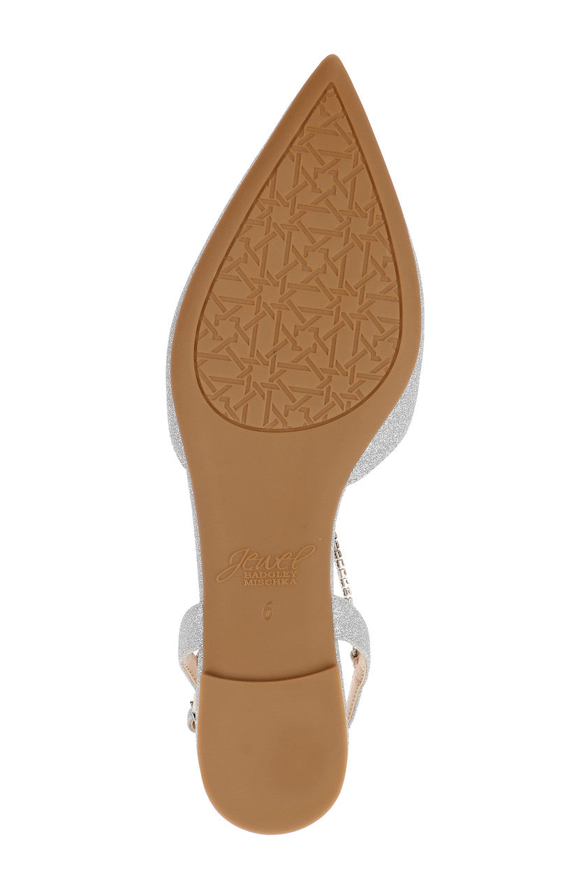 Silver | Alanna Ballet Flats