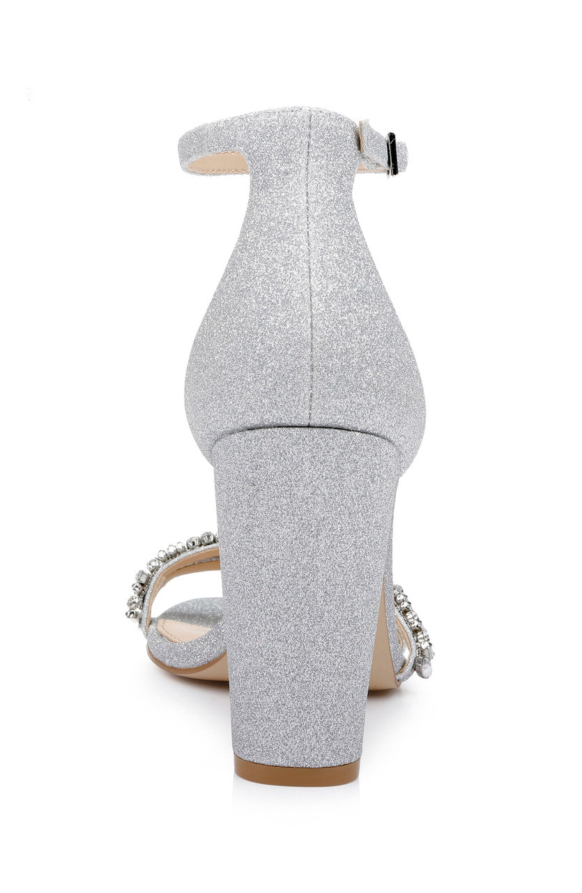 Silver | Alia Jewel Embellished Sandals
