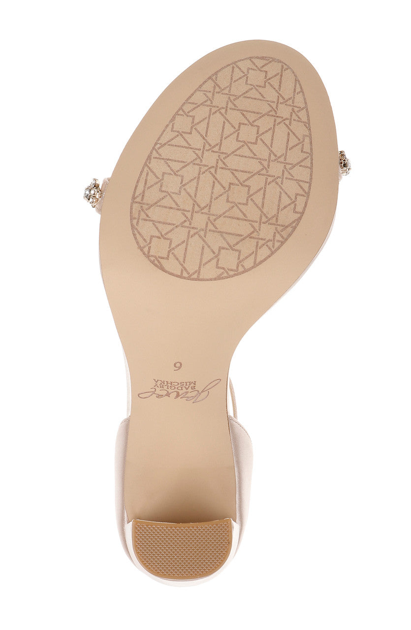 Champagne | Alyssa Block Heel Sandals