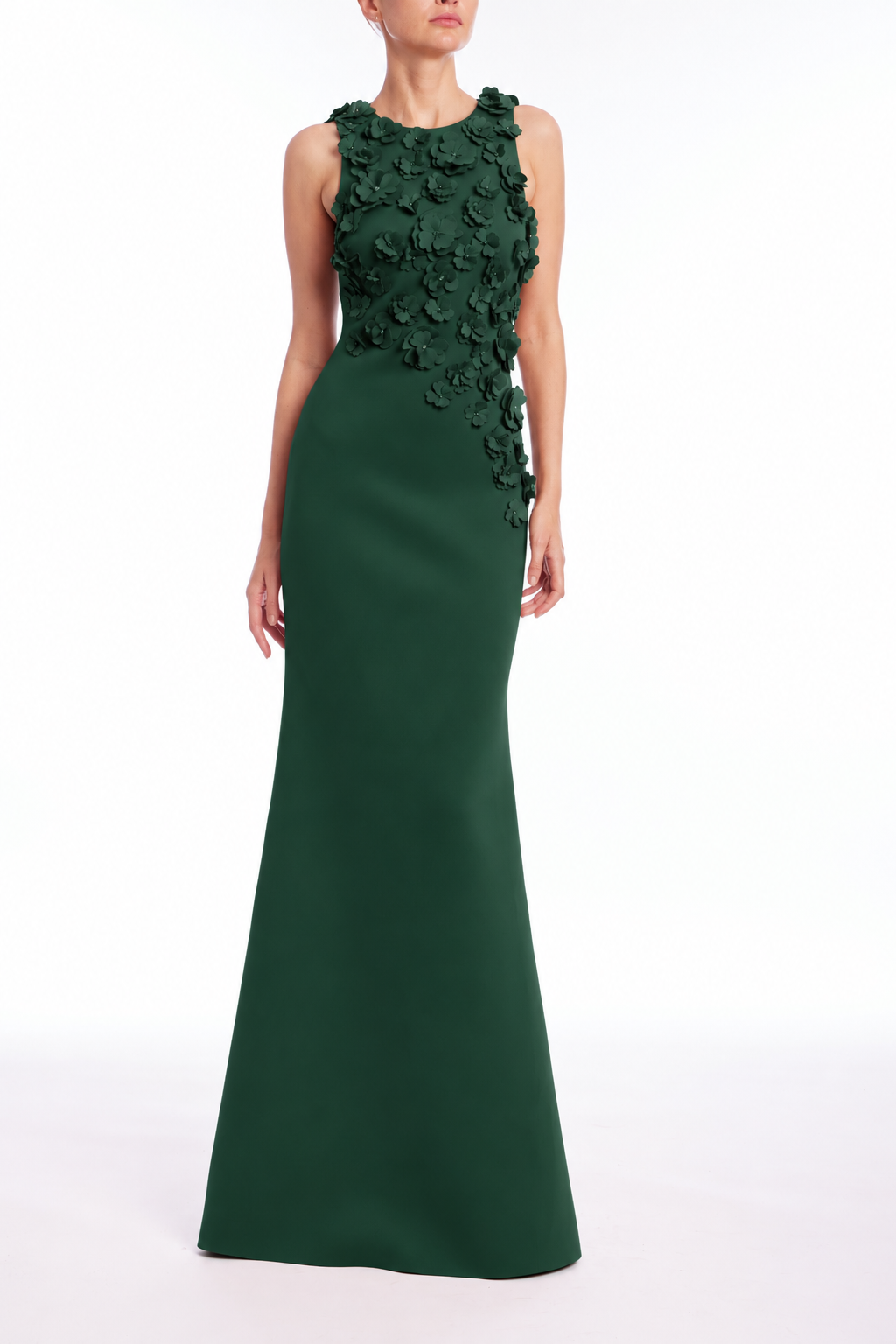 Forest Green | Luna Gown Front