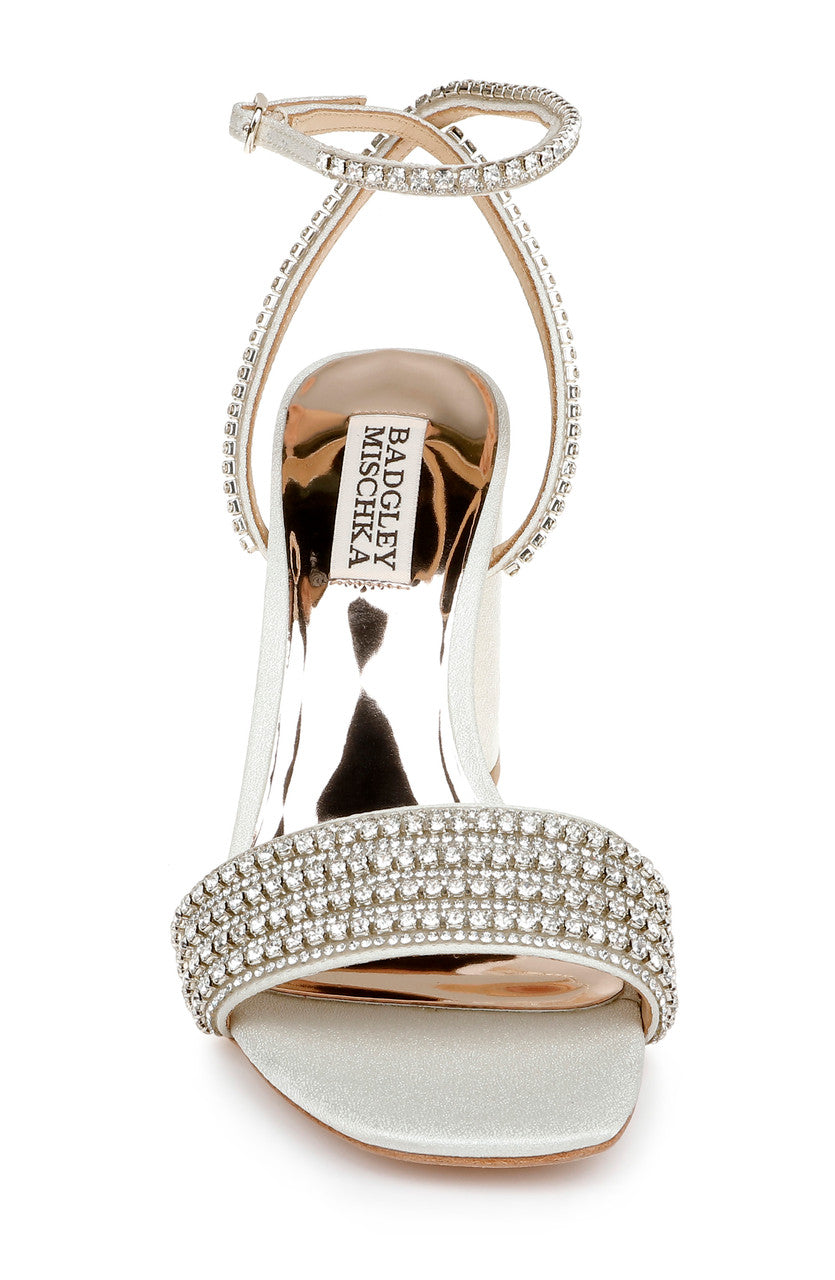 Ivory | Becca Strappy Block Heel