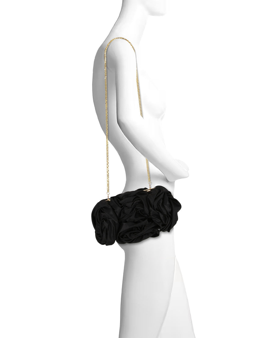 Black | Jett II Blossom Pouch Clutch Form