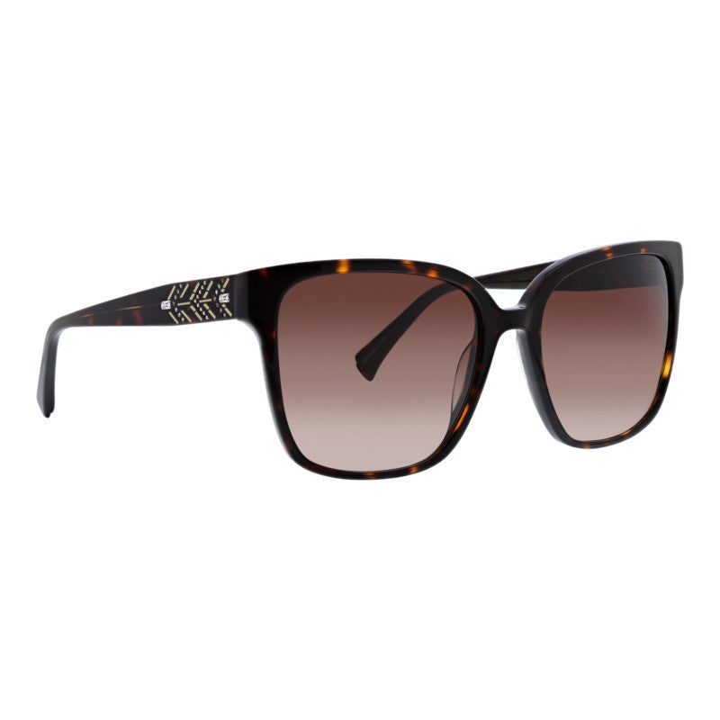 Tortoise | Devi Sunglasses Front Side