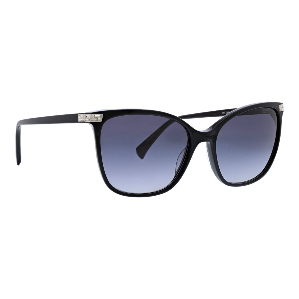 Black | Evette Sunglasses Front Side