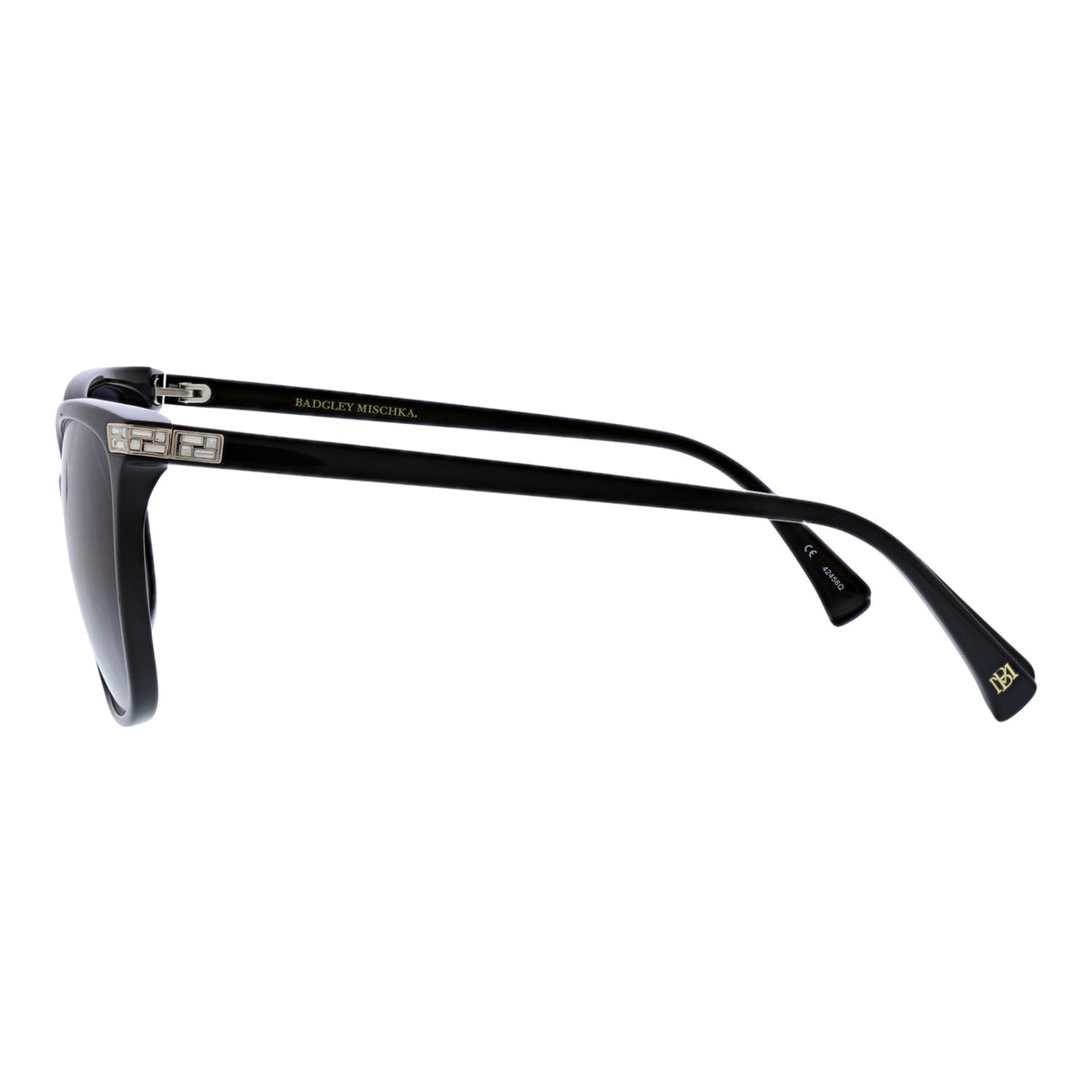 Black | Evette Sunglasses Side