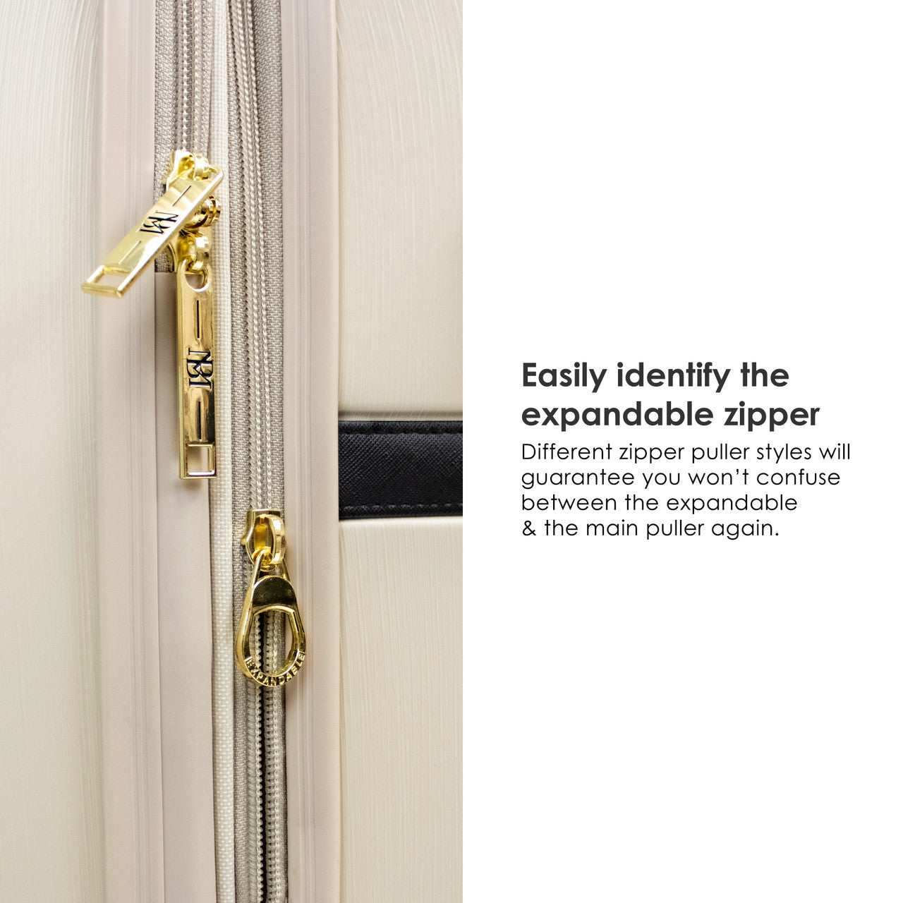 Champagne | Grace Luggage Set
