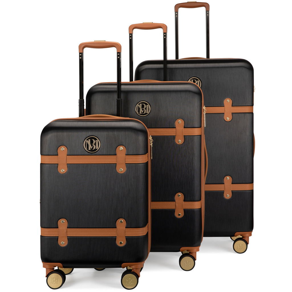 みよGRACE CLASS バックコンシャスサテンオレンジ&黒セット Grace Luggage Set – Badgley Mischka