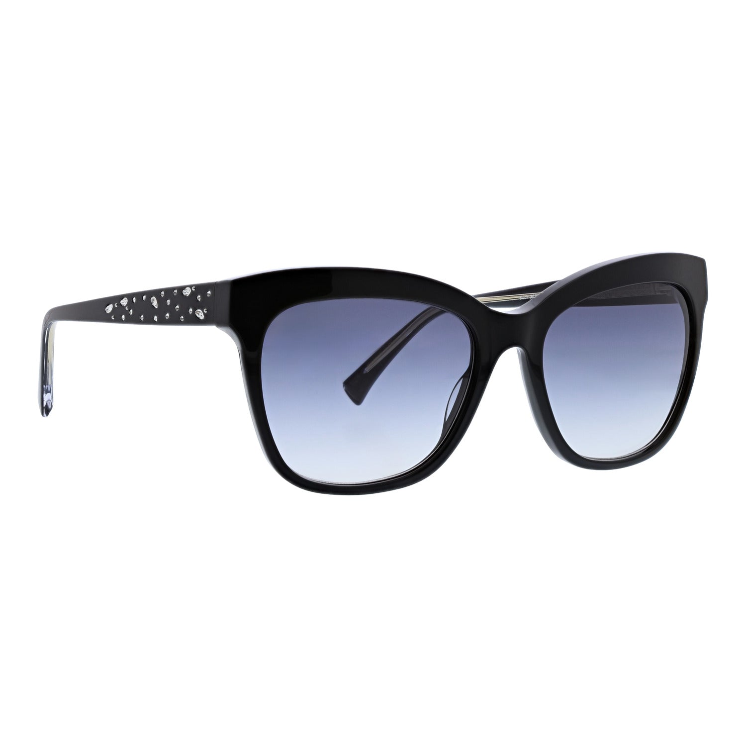 Black | Oriane Sunglasses Front Side