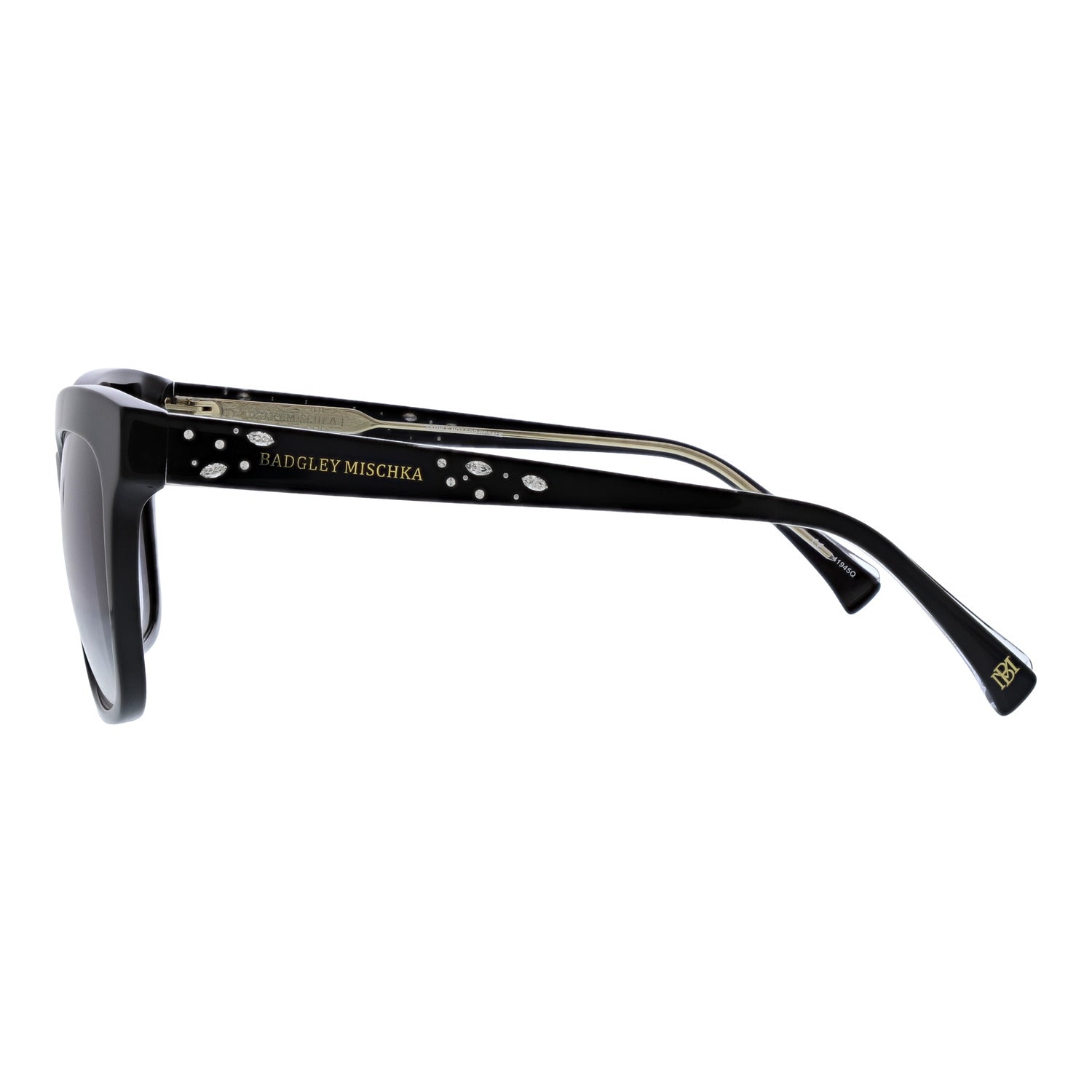 Black | Oriane Sunglasses Side