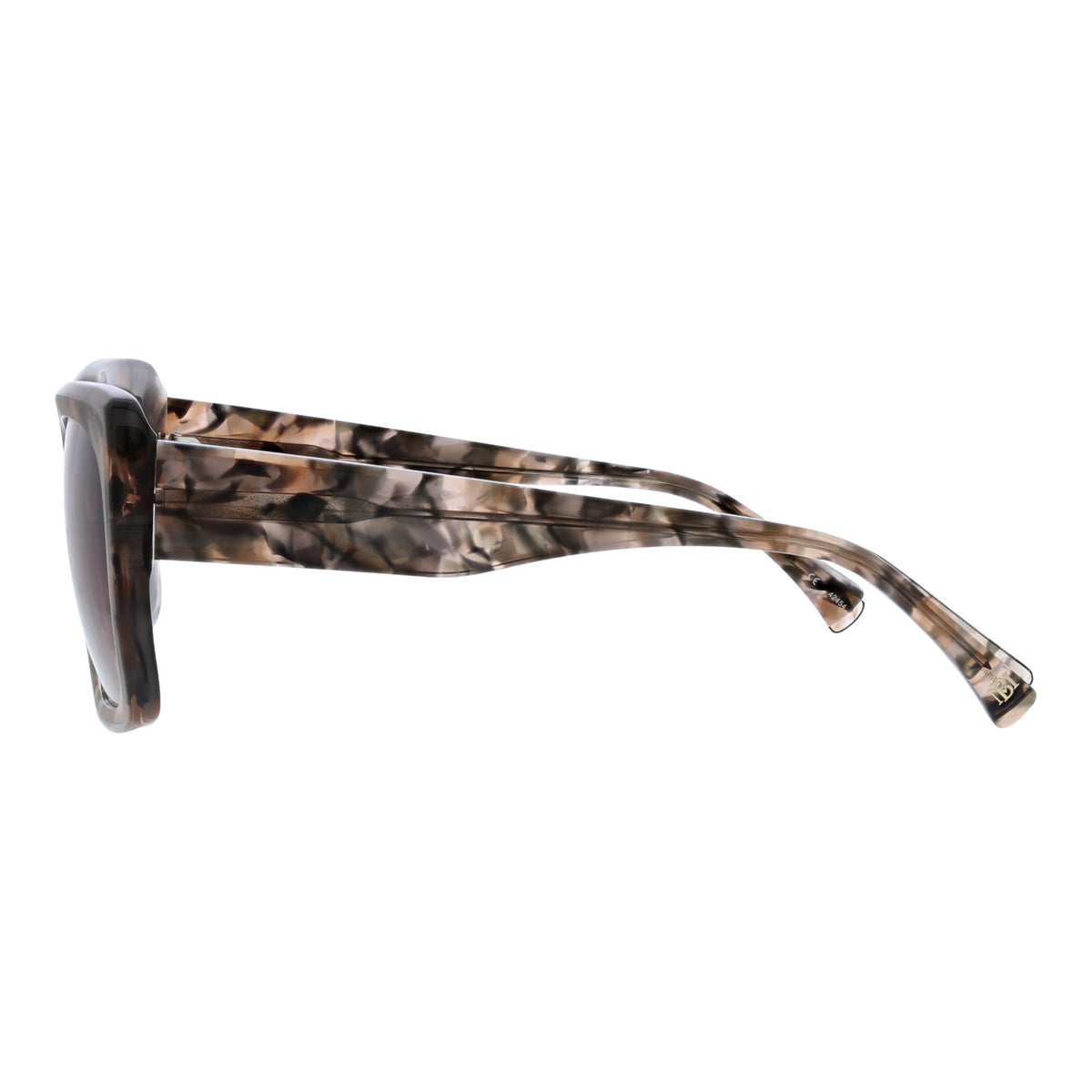 Grey Tortoise | Piera Sunglasses Side