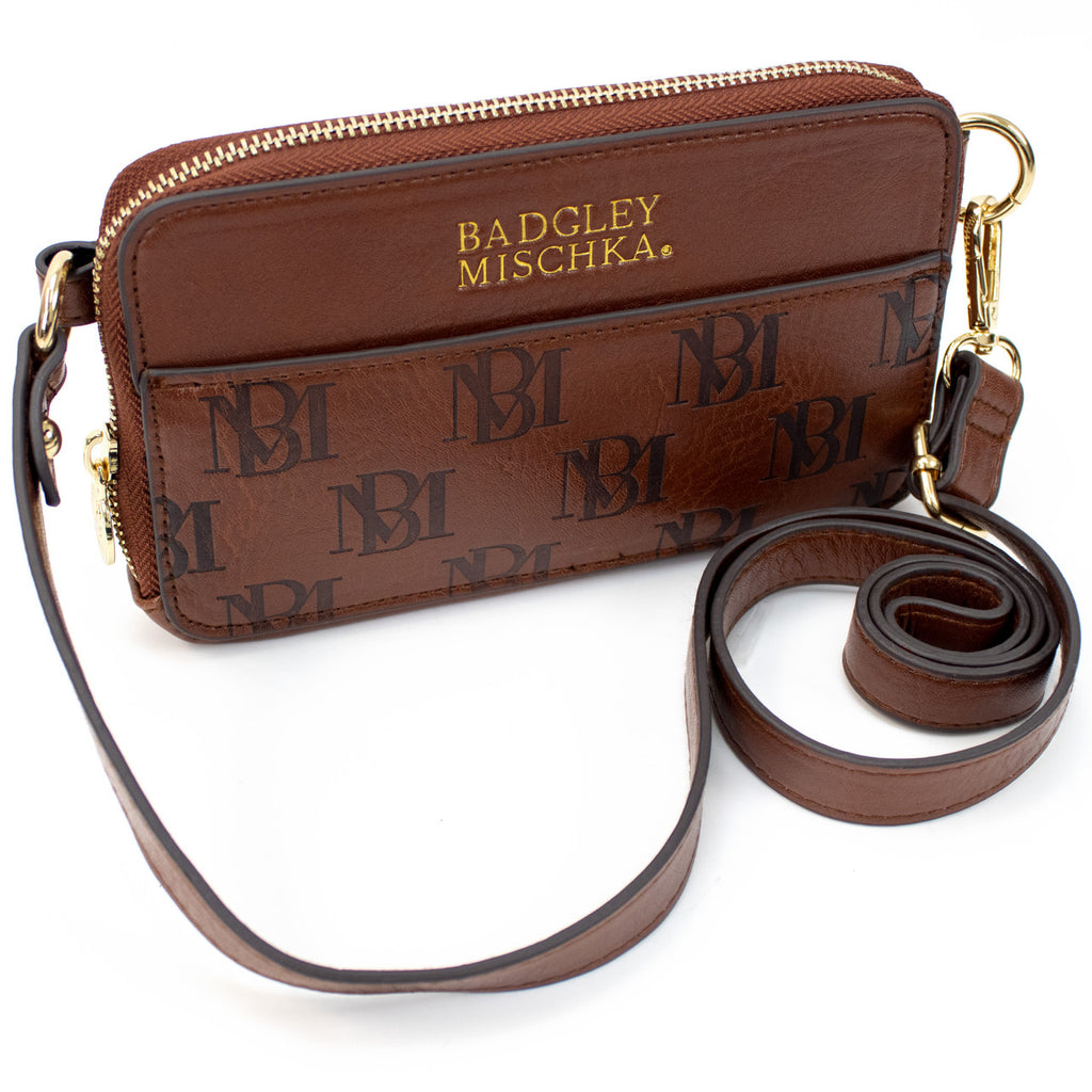 Badgley Mischka Vegan Leather Pouch Belt Bag