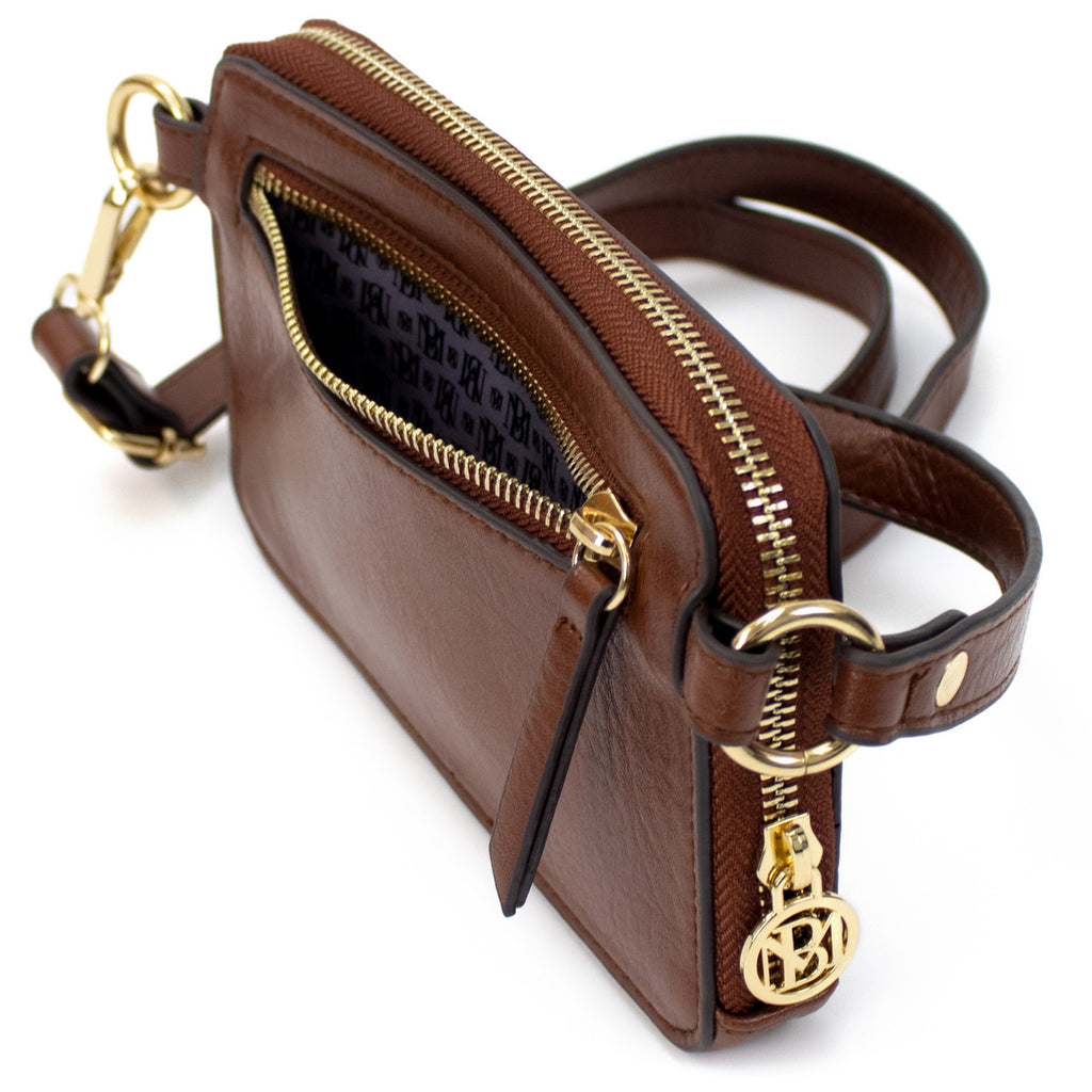 Badgley Mischka Vegan Leather Pouch Belt Bag