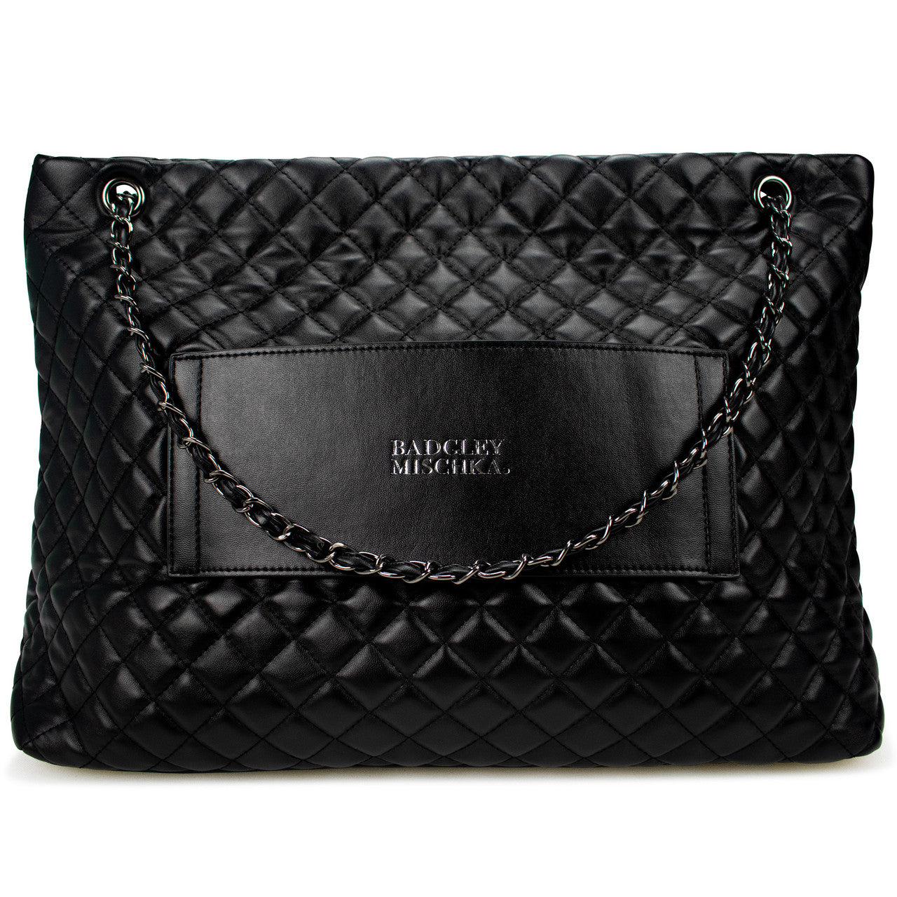 Badgley Mischka Diana Vegan Leather Tote Weekender Travel Bag Badgley Mischka Diana Vegan Leather Tote Weekender Travel Bag