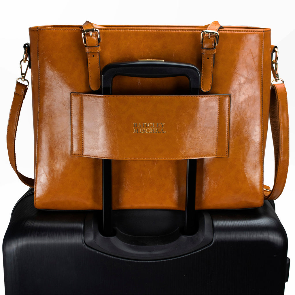 Tan | Julia Tote Weekender Travel Bag