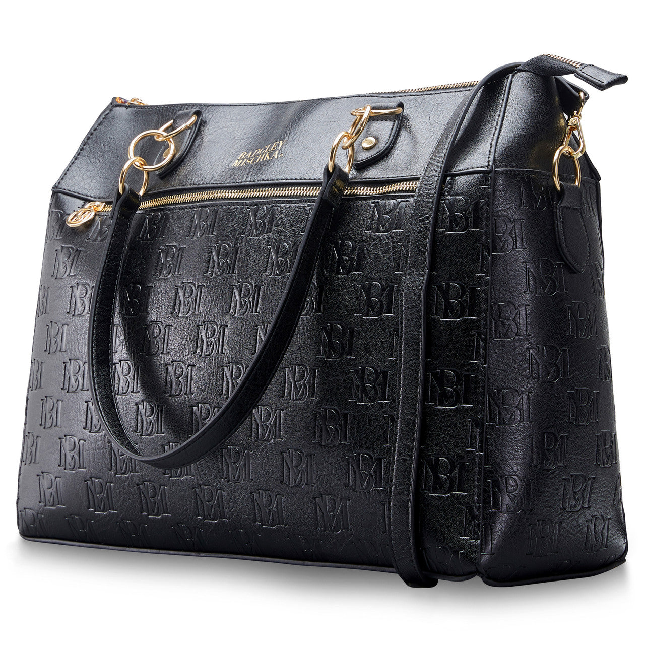 Madalyn Vegan Leather Travel Tote Weekender Bag by Badgley Mischka