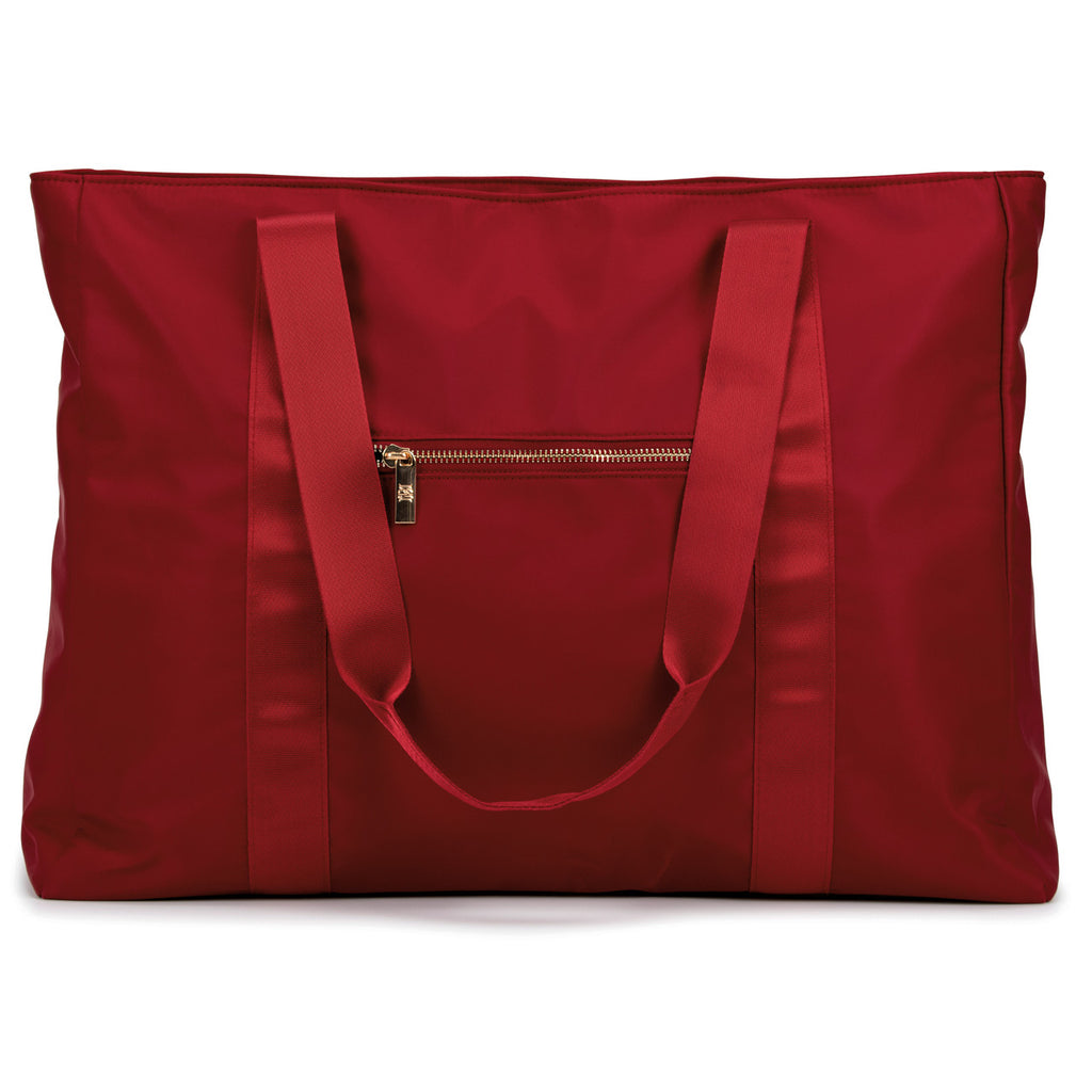 Badgley Mischka Nylon Travel Tote Weekender Bag Badgley Mischka Nylon Travel Tote Weekender Bag