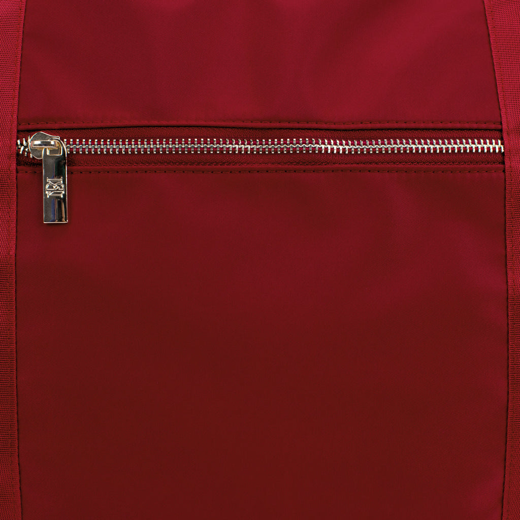 Burgundy | Nylon Weekender Tote Bag