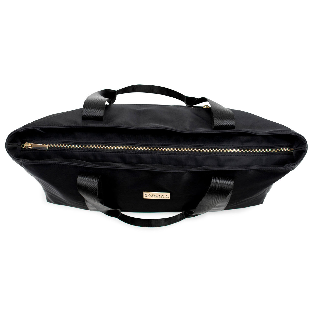 Black | Nylon Weekender Tote Bag