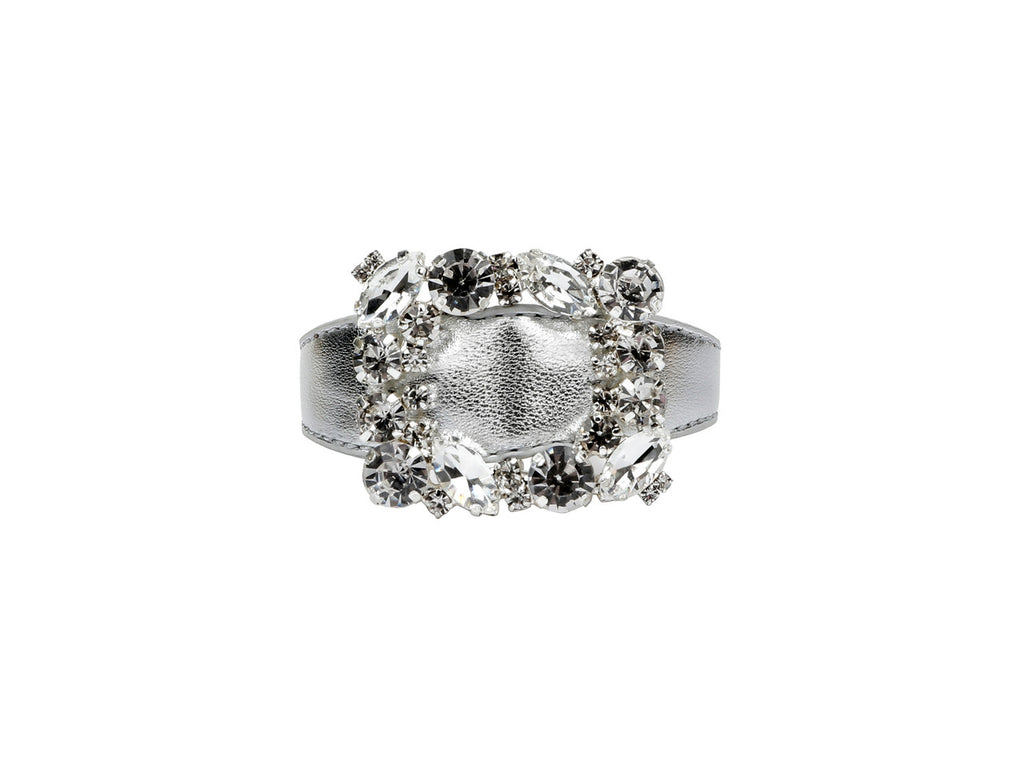 Silver | Cherie Crystal Embellished Bracelet