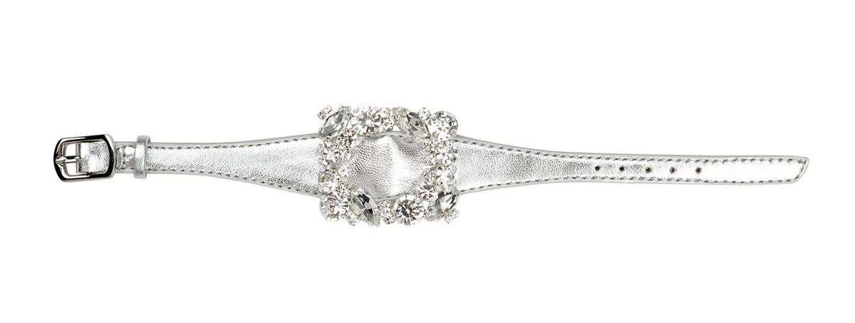 Silver | Cherie Crystal Embellished Bracelet