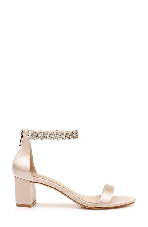 Champagne | Bradley Embellished Evening Shoe
