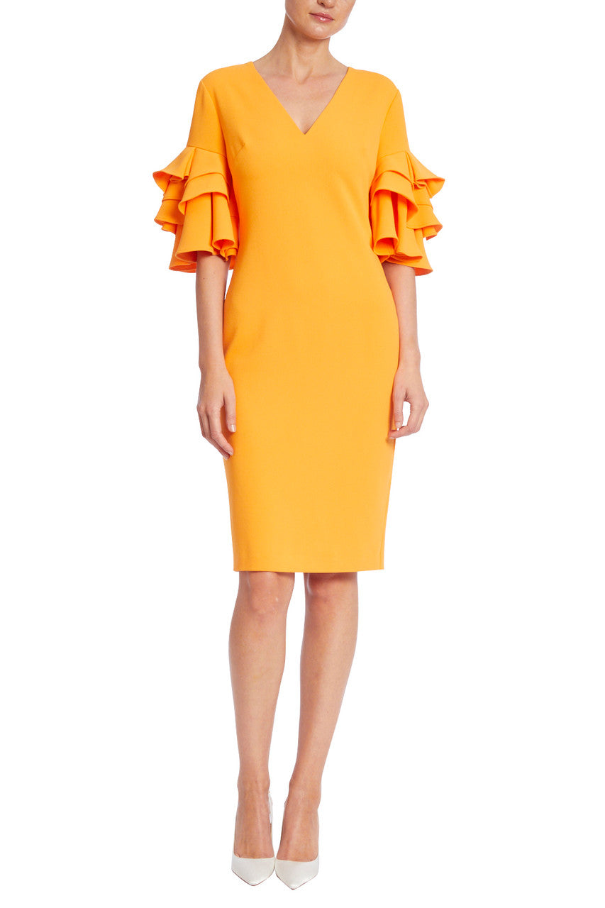 Tangerine | Tangerine Tiered Sleeve Dress