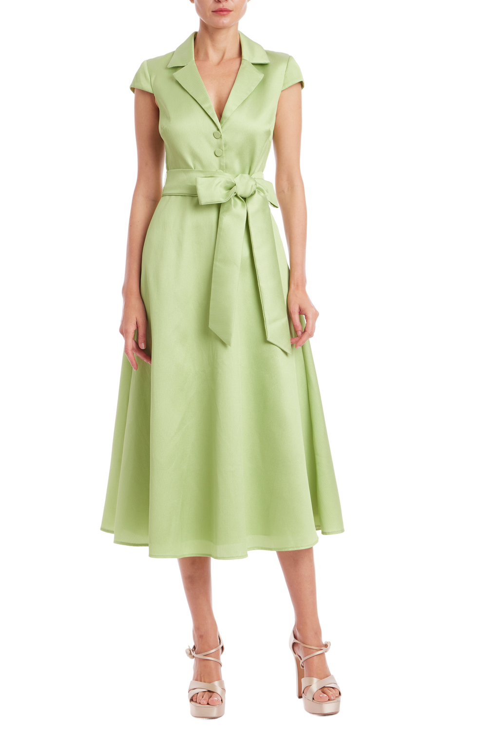 Badgley Mischka Women's Cap Sleeve Shirt Dress Badgley Mischka Women's Cap Sleeve Shirt Dress
