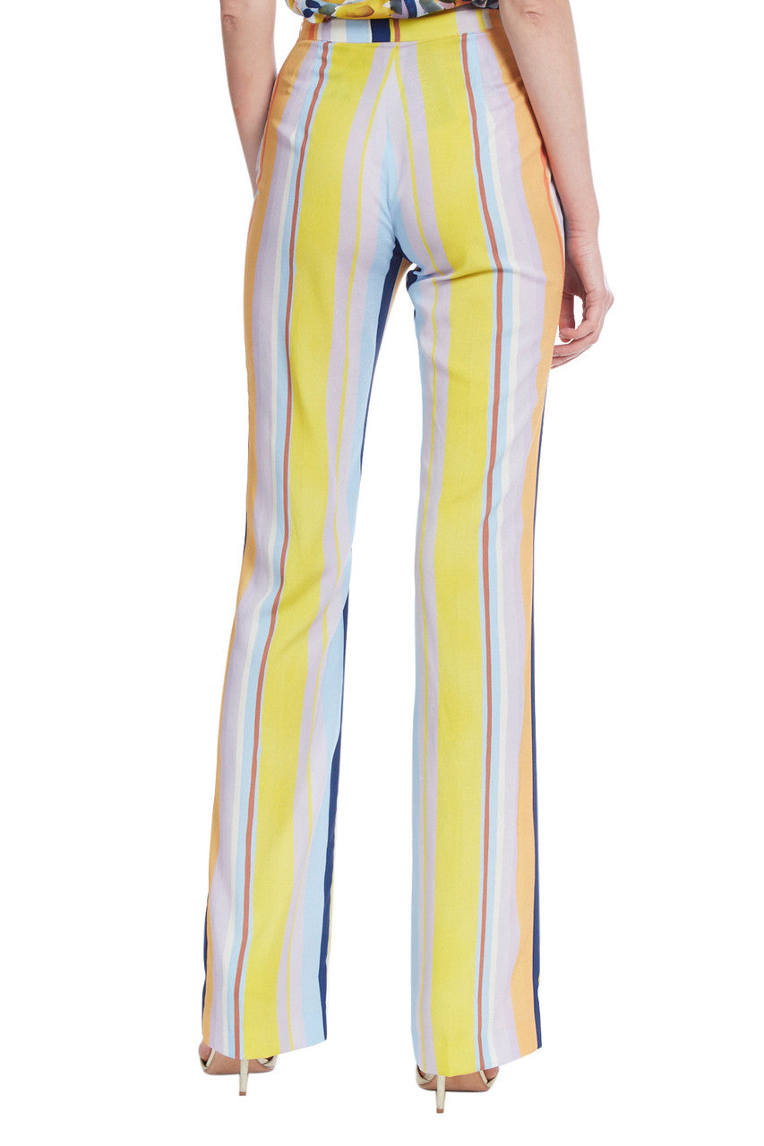 Yellow Multi | Stripe Pant