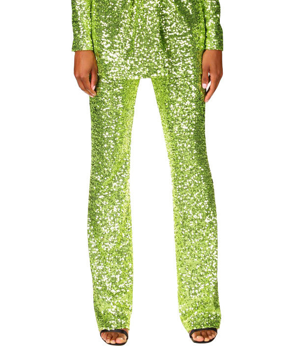 Lime | Sparkling Green Pants 