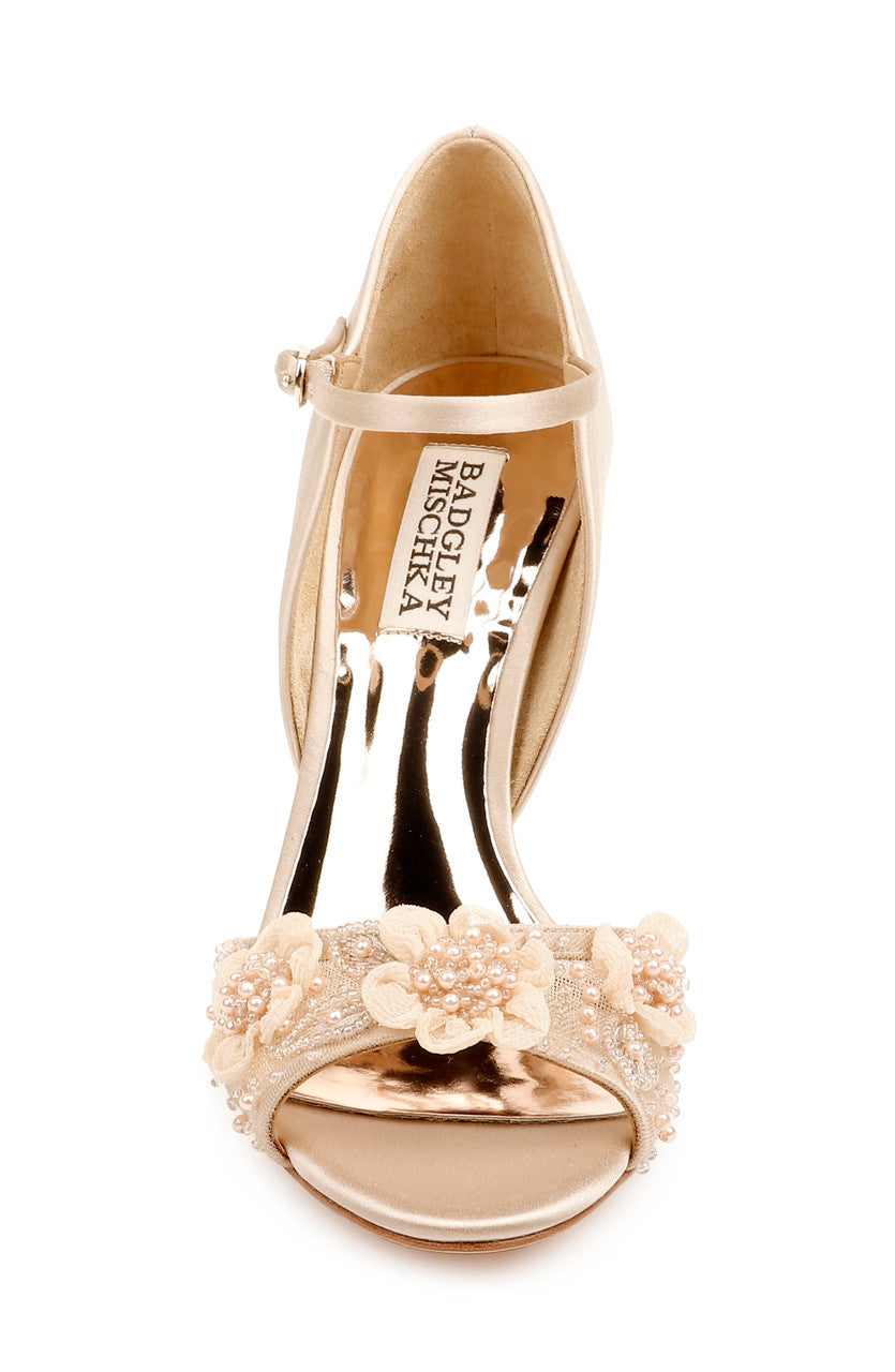 Nude | Carter Peep Toe D'Orsay