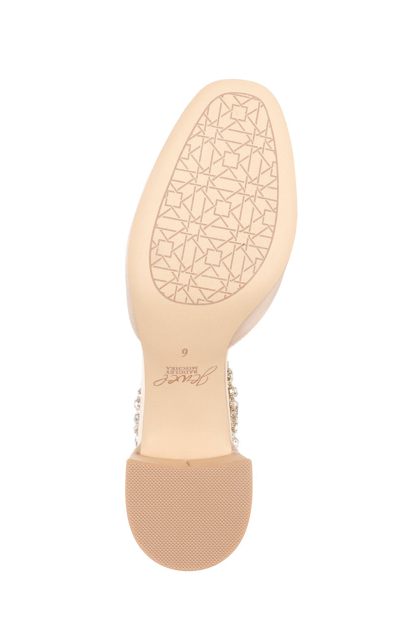 Champagne | Cathleen Block Heel