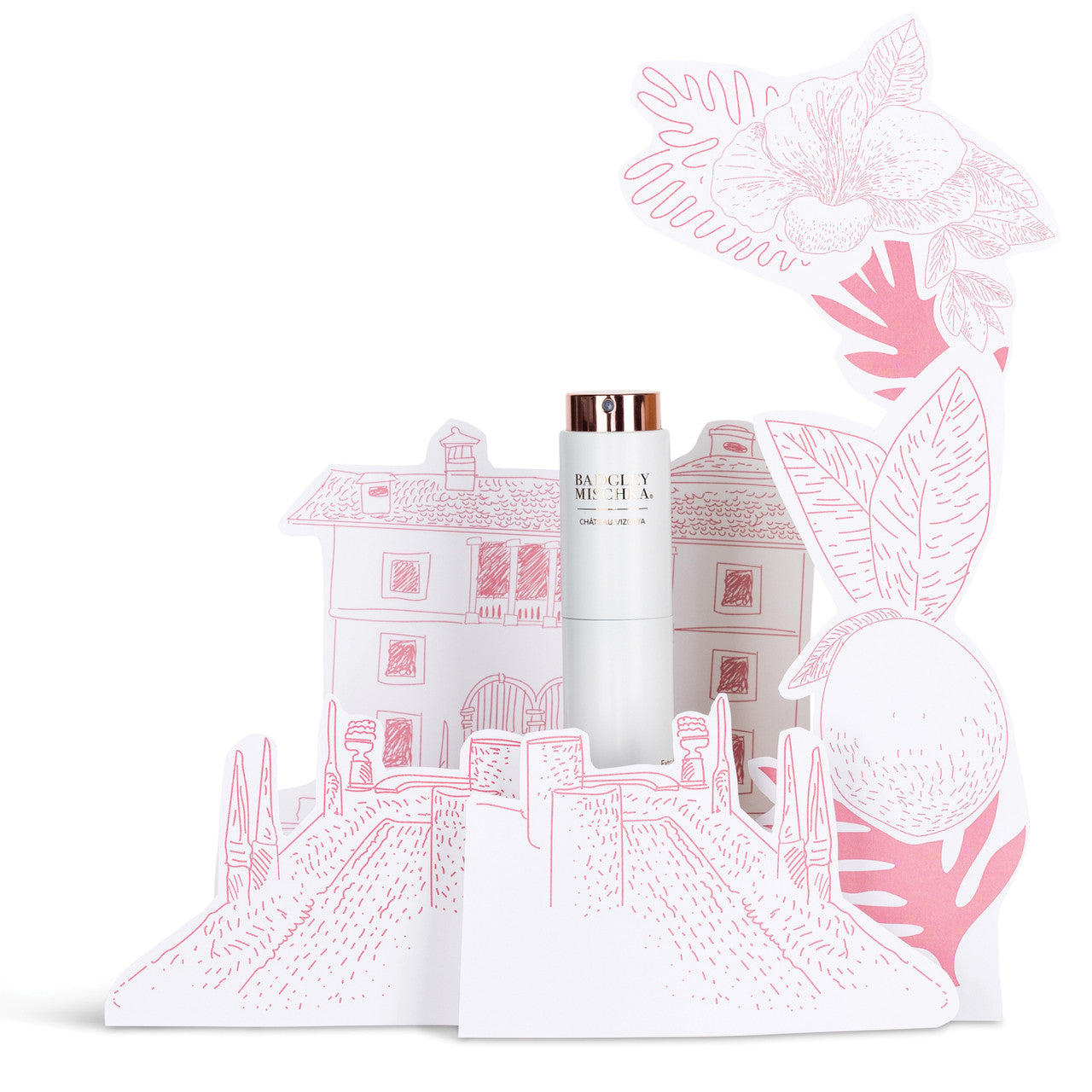 Château Vizcaya | Château Vizcaya Extrait de Parfum Twist & Spray Set Display