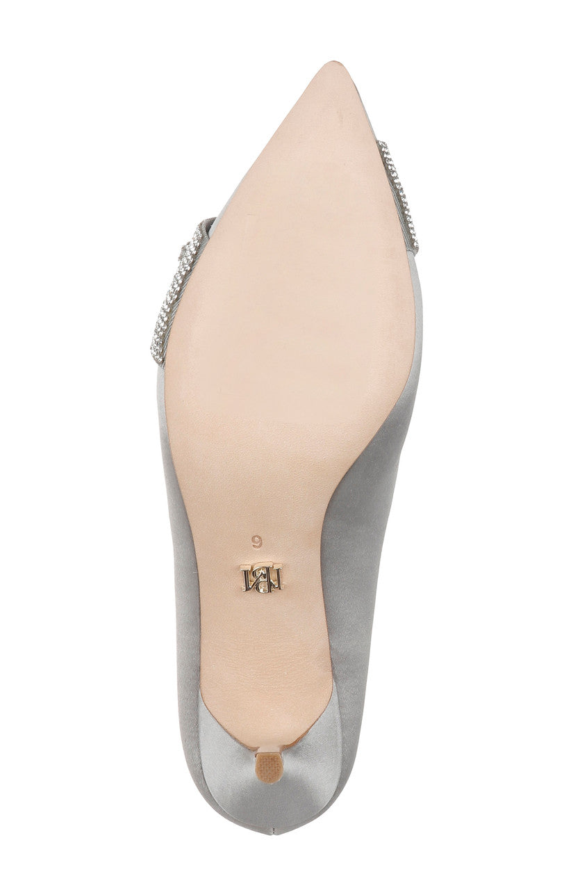 Silver Grey | Deena Pointed Toe Evening Pump