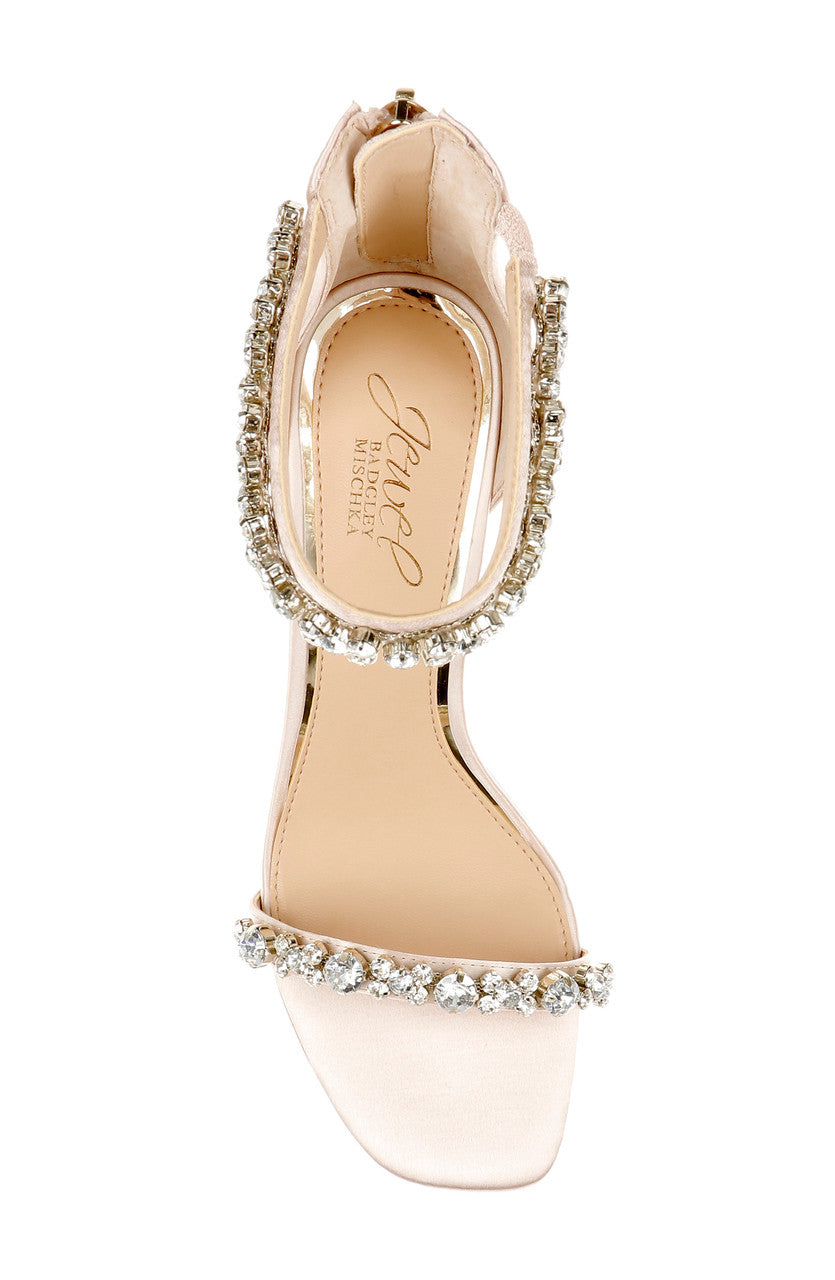 Champagne | Dustyn Ankle Strap Sandal