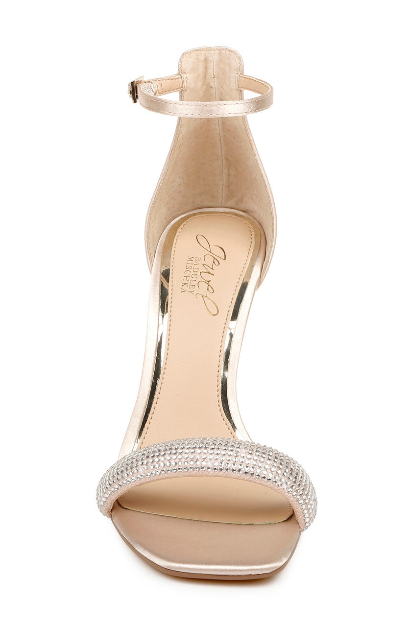 Champagne | Easter Ankle Strap Stiletto