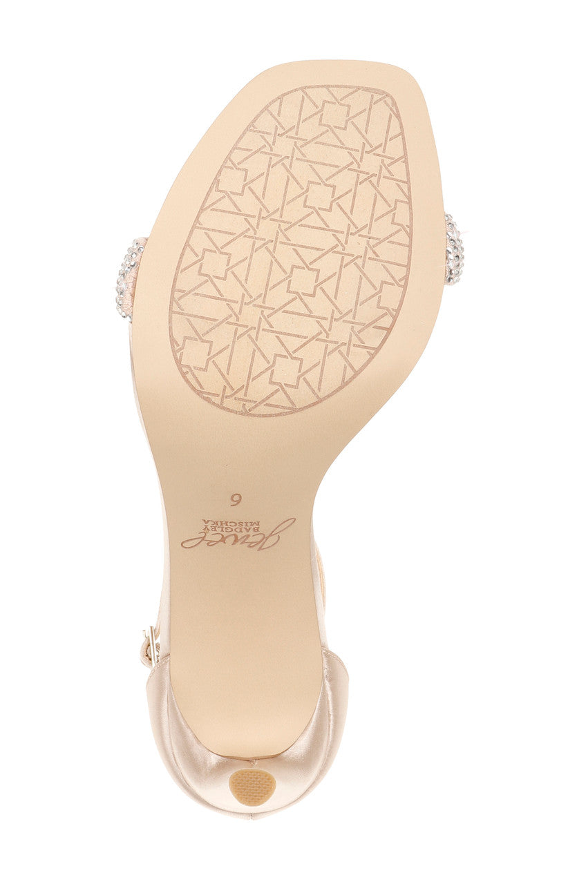Champagne | Easter Ankle Strap Stiletto