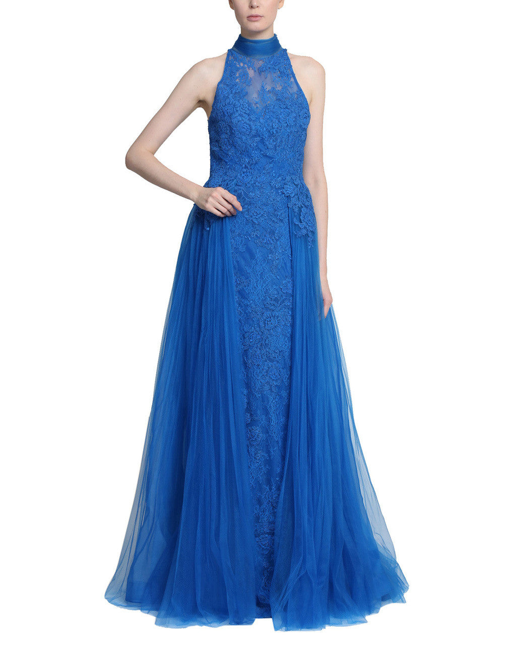 Ocean | Lace and Tulle Gown