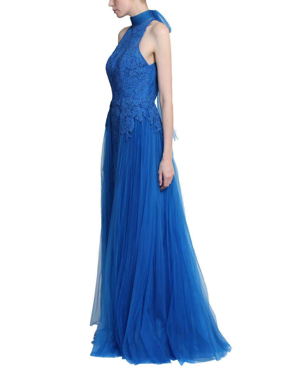 Ocean | Lace and Tulle Gown