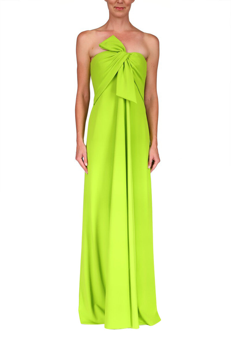 Lime | Sassy Strapless Gown