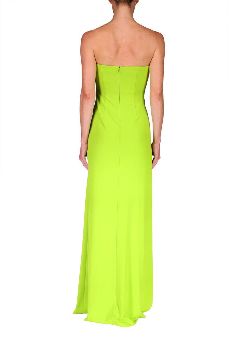 Lime | Sassy Strapless Gown
