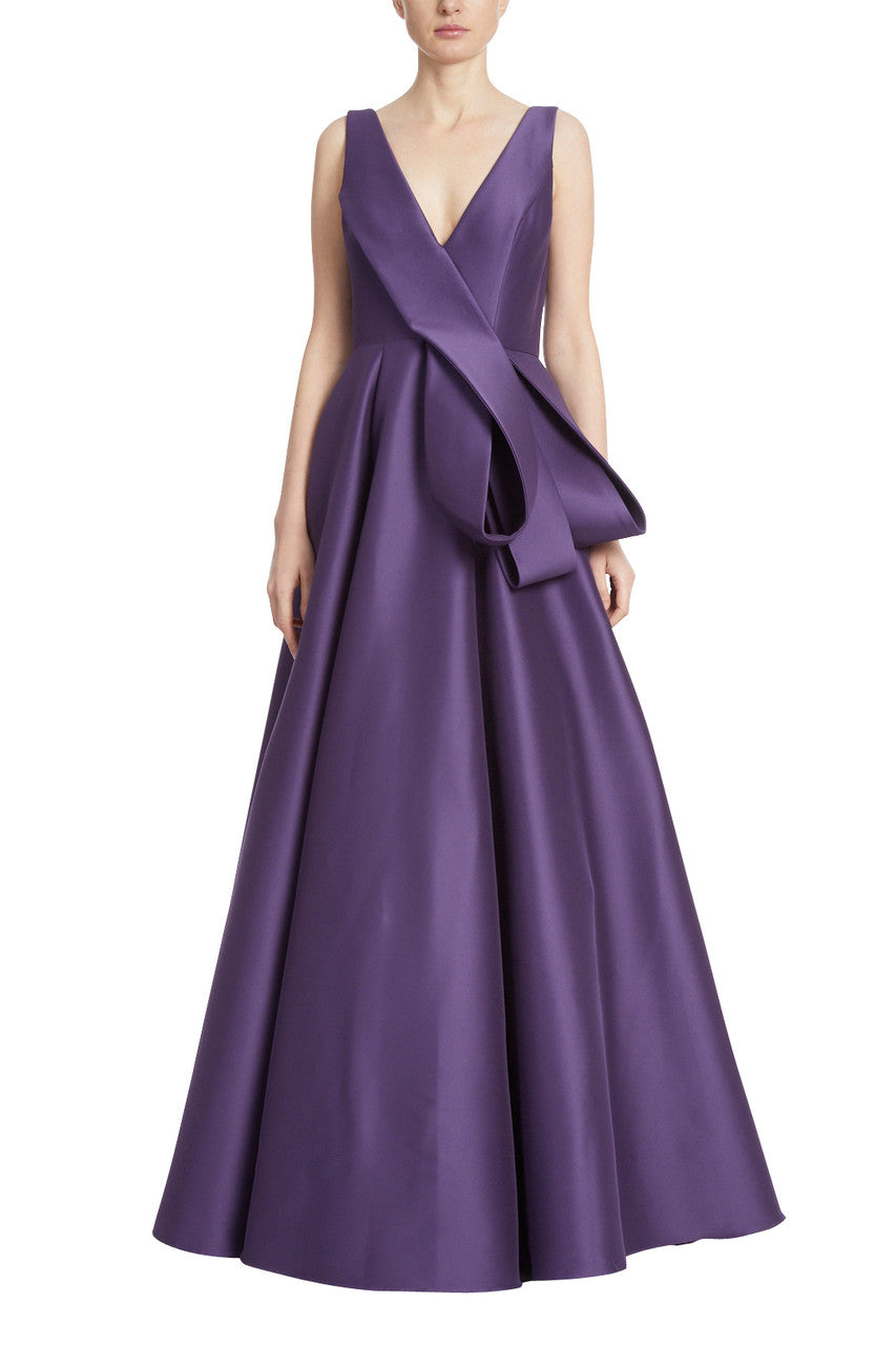Eggplant | Violet Loop Ballgown